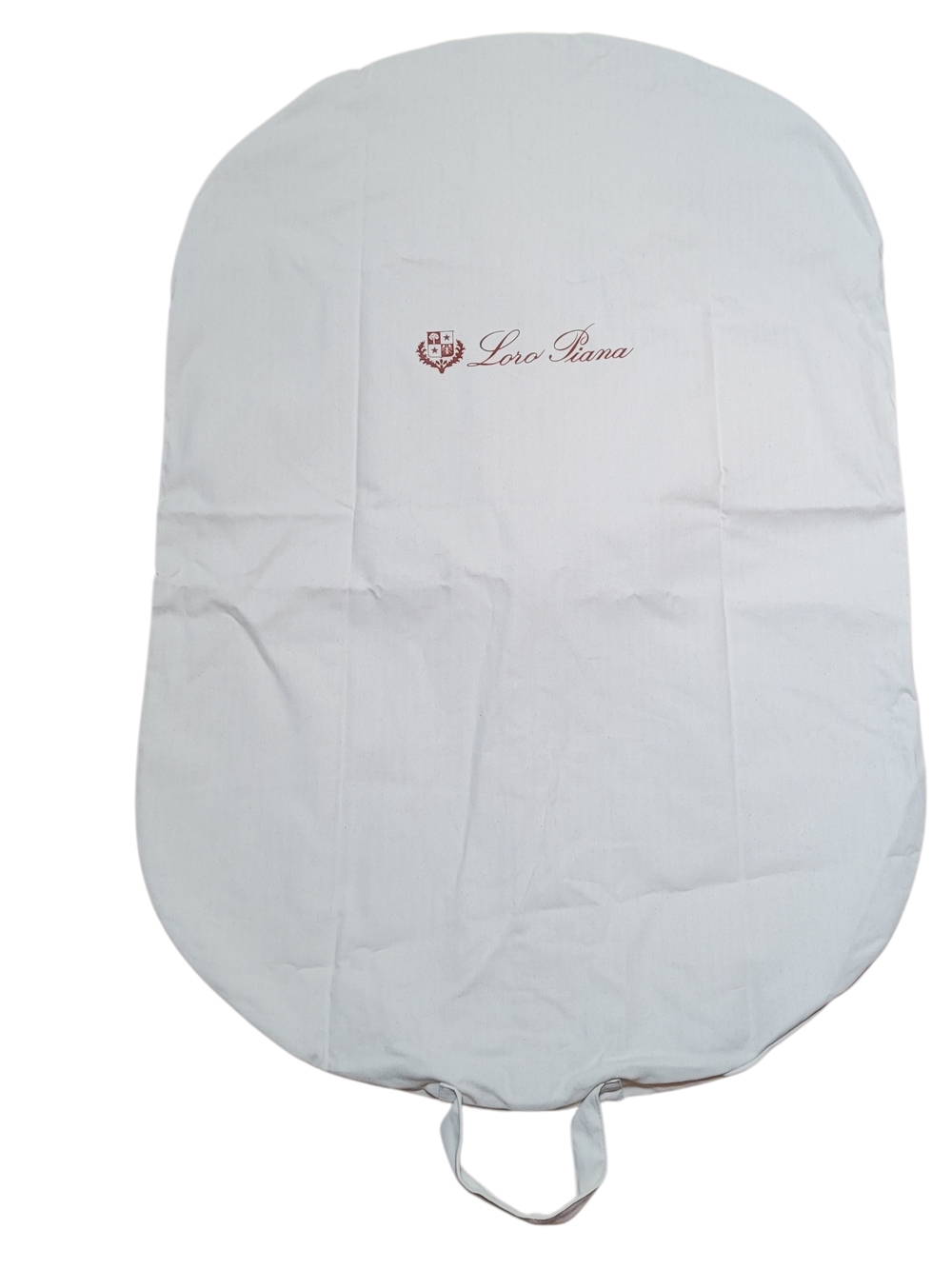 Loro Piana Garment Bag Travel Cedar Storage Designer Logo Cotton Empty 39 x26 in
